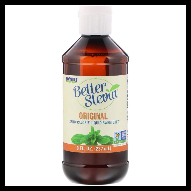 

DISKON TERBATAS !!! NOW FOODS, BETTER STEVIA ZERO-CALORIE LIQUID SWEETENER, ORIGINAL 237ML TERLARIS