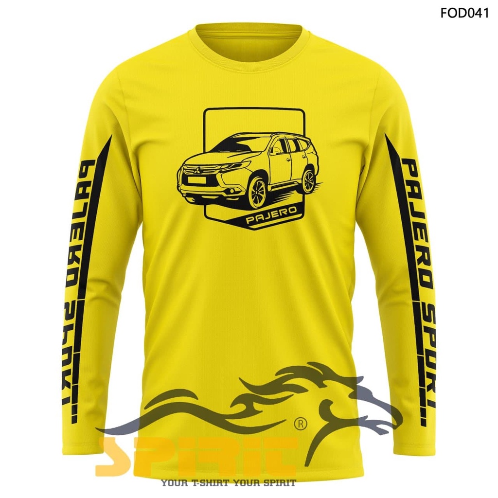 Premium clothing tshirt / kaos lengan panjang Special marchendise Pajero sport