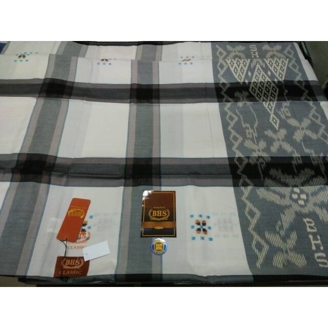 Sarung BHS bronze clasic songket bintang putih