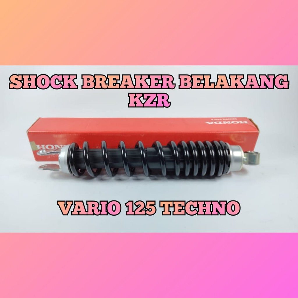 SHOCKBREAKER BELAKANG ASLI ORIGINAL HONDA VARIO TECHNO 125 SPAREPART ONDERDIL MOTOR HONDA KZR SOK Sh
