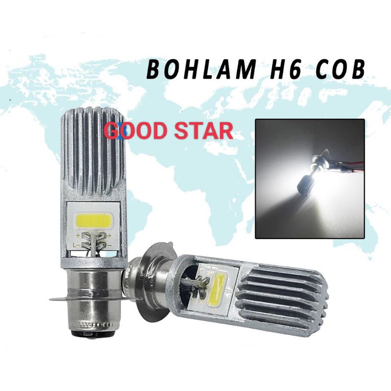 Lampu Led depan motor AC DC motor bebek dan metic