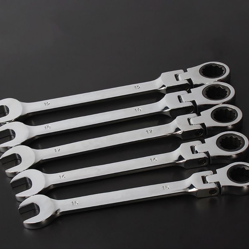 kunci ring pas Ratchet - rachet Wrench Flexible Head