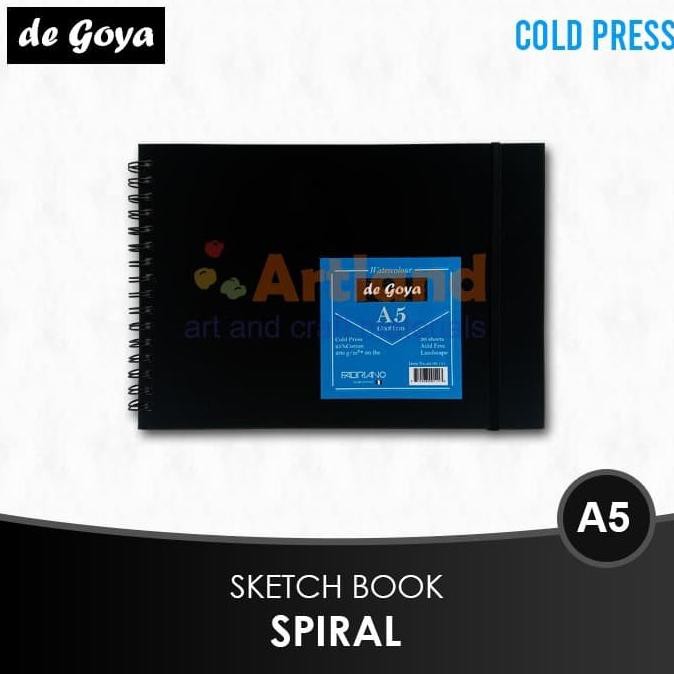 

PERALATAN MENGGAMBAR DE GOYA WATER COLOR SPIRAL A5 CP 200G PERALATAN LUKIS
