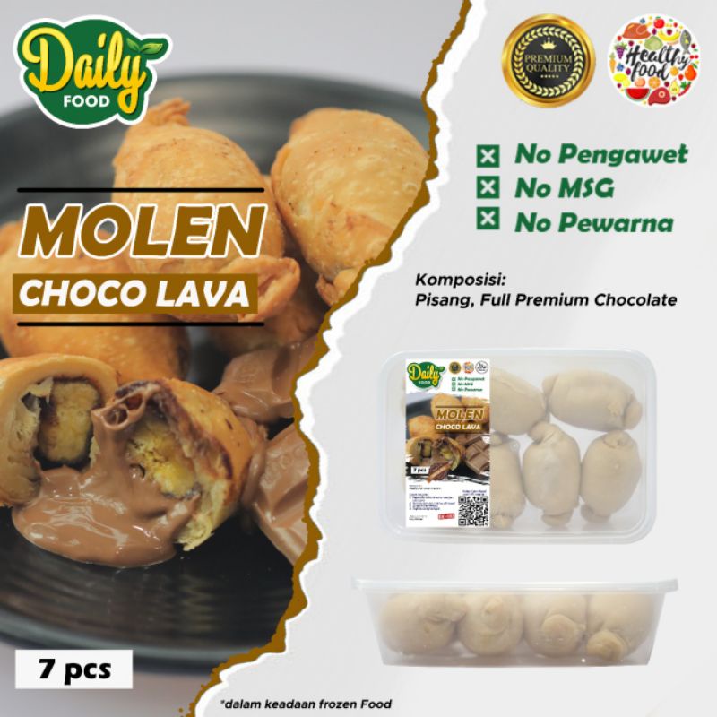 

PISANG MOLEN CHOCO LAVA