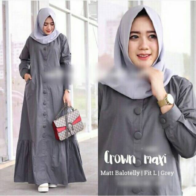 Gamis Balloteli Crown/Dress Crown/Maxi Crown