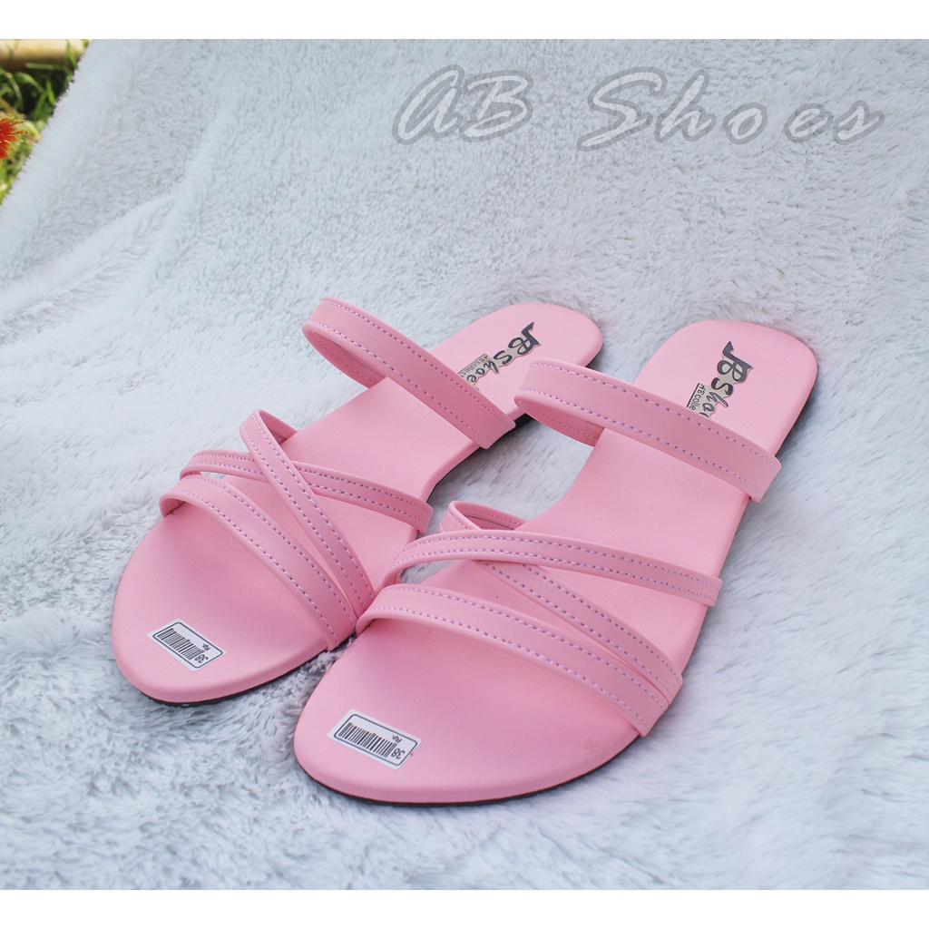 Sandal Teplek Wanita Terbaru Sandal Flat Wanita Termurah Sandal Wanita Silang