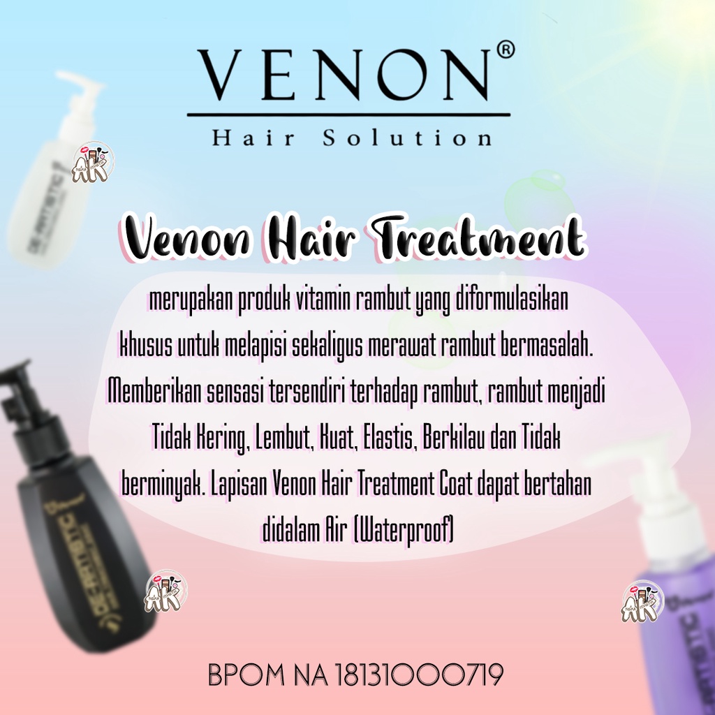 VITAMIN RAMBUT VENON SERUM RAMBUT 160ml