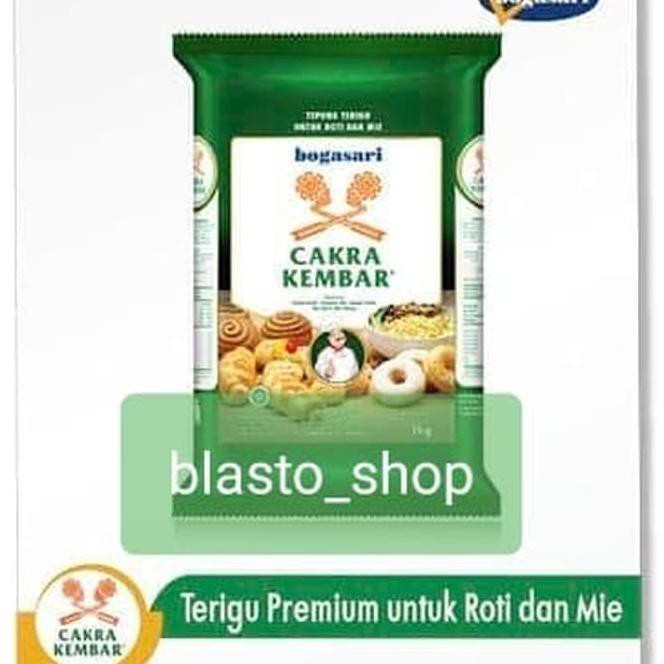 

Ik5T Terigu Cakra Kembar Bogasari 1 Kg Khusus Gojek Grab Wi4K