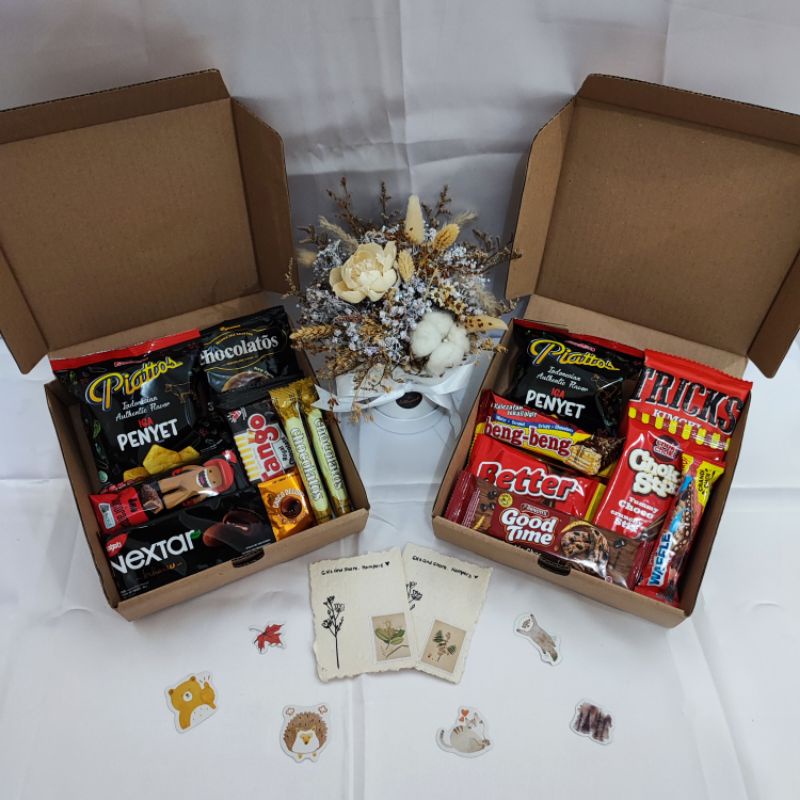 SNACK BOX / GIFT BOX / Snack Box Murah / Gift Box Birthday / Gift Box Graduation / HAMPERS
