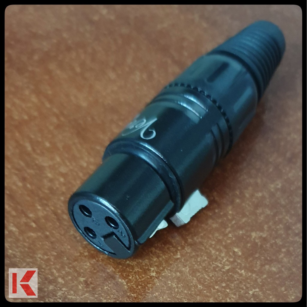 Connector Verano By Vermouth XLR Eco Female Brass Gold