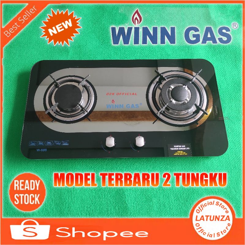KOMPOR TANAM WINN GAS W888 PEMANTIK ELEKTRIK