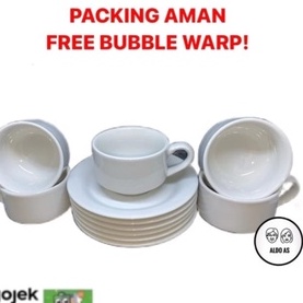 CANGKIR SET KPC KERAMIK KOPI TEH ISI 12 PCS