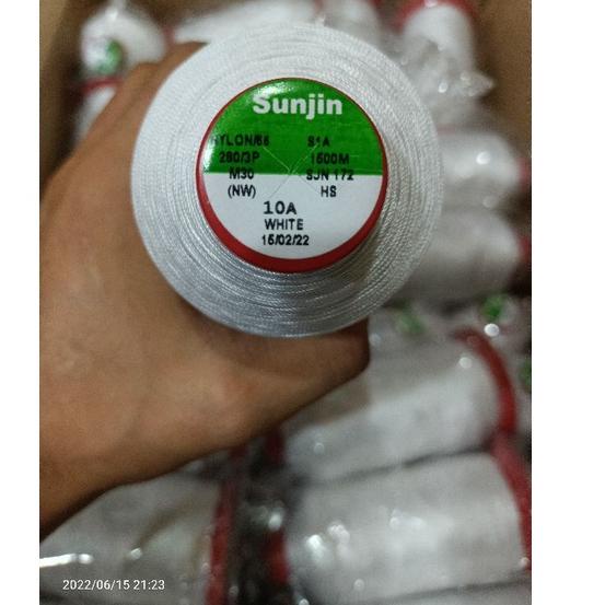 Kodea1A9m - BENANG SUNJIN M30 280/3_BENANG NYLON SUNJIN M30 280/3_BENANG NYLON SUNJIN TKT30 280 D/3