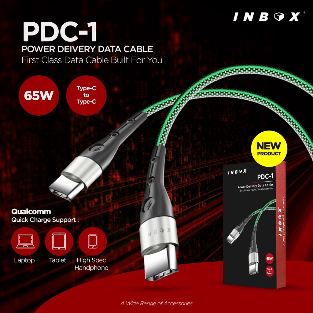 INBOX Kabel Data Fast Charging PDC-1 Data Cable PDC1 / PDC 1