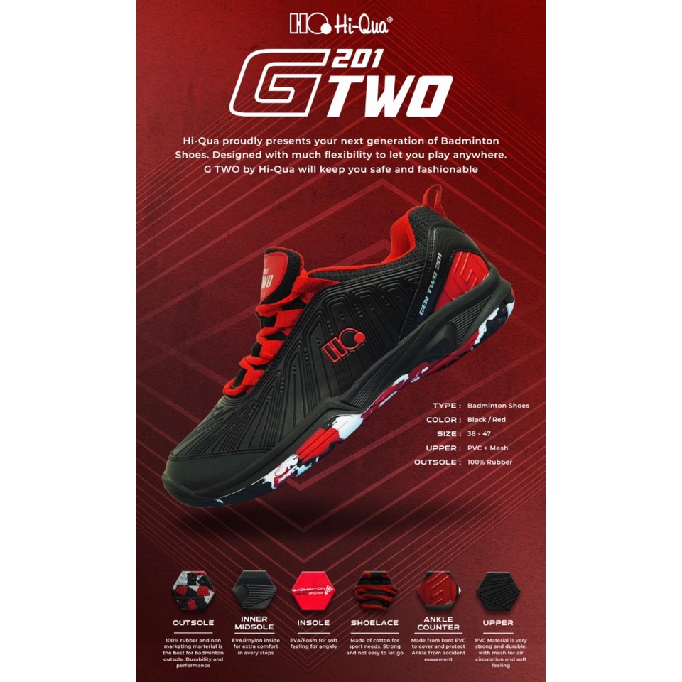 sepatu HiQua G-TWO