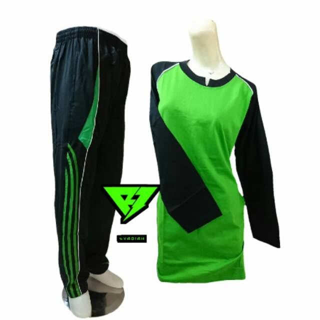 Stelan Seragam Olahraga Muslimah