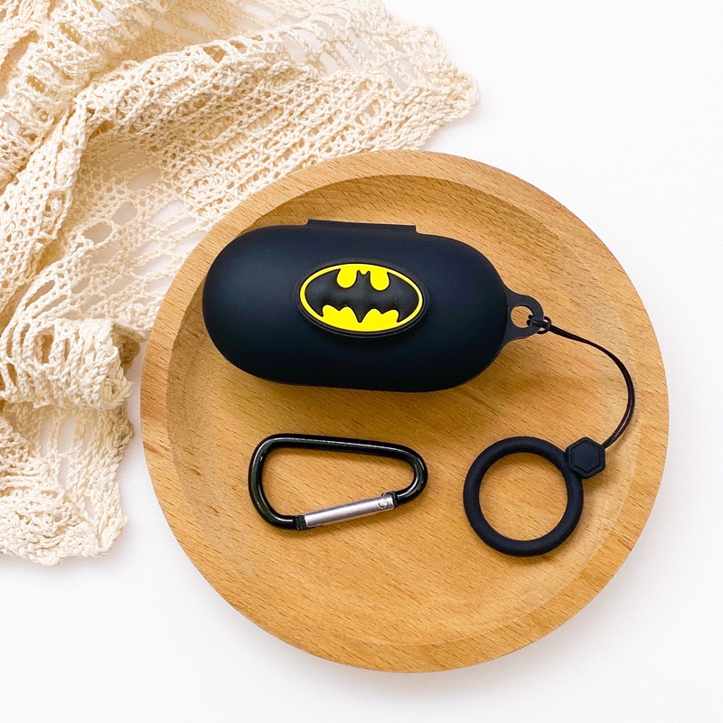 Soft Case Pelindung Headset Anti Jatuh Motif Kartun Marvel Batman Untuk OnePlus Buds Z2