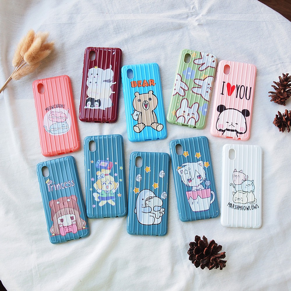 SOFTCASE KARAKTER SAMSUNG A01 A01 CORE A02 A02S A11 A12 A21S A51 A71 J2 PRIME CASE KOPER GAMBAR