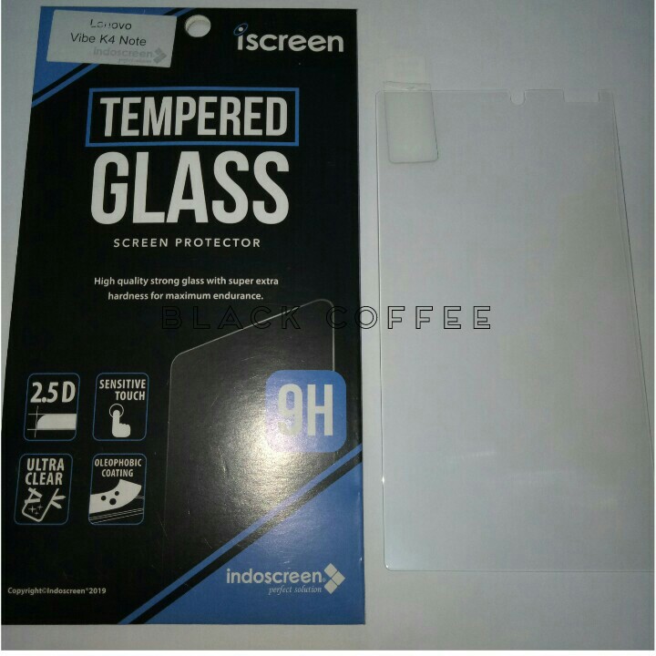 Tempered glass lenovo K4 note A7010 tempered glass iScreen bening