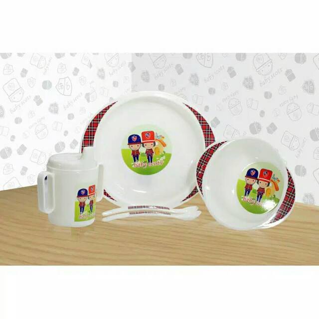 Baby Scots Feeding Set Piring Makan Bayi FS002 , FS005