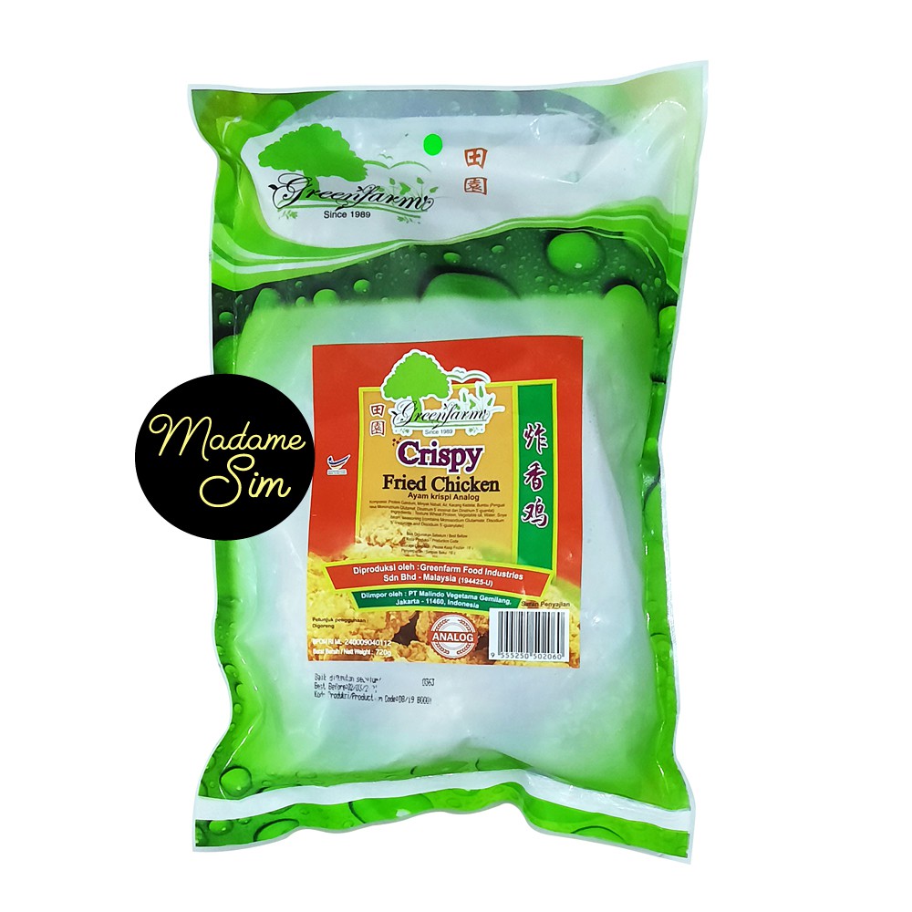 

CRISPY FRIED CHICKEN - AYAM KRISPI VEGETARIAN (720 GR)