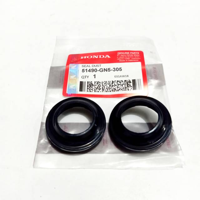 SEAL TUTUP SHOCK DEPAN SEAL SHOCK DEBU BEAT VARIO VARIO125 REVOABS BLADE VARIO150 KARISMA SUPRAX125