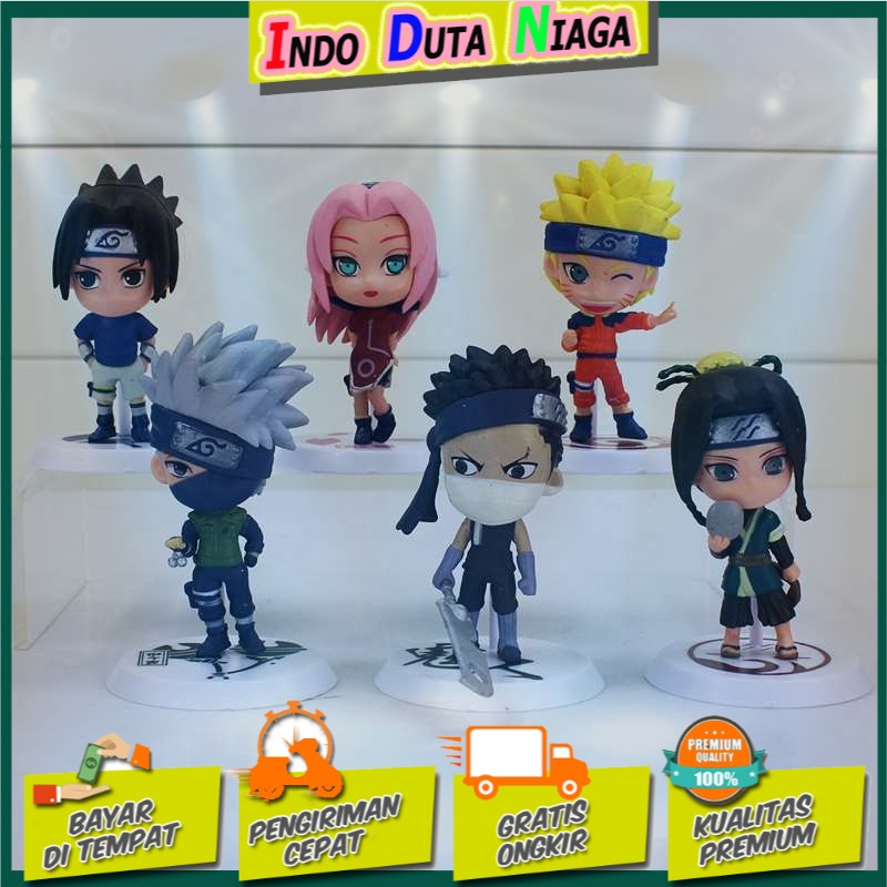 Action Figure Naruto 6 PCS