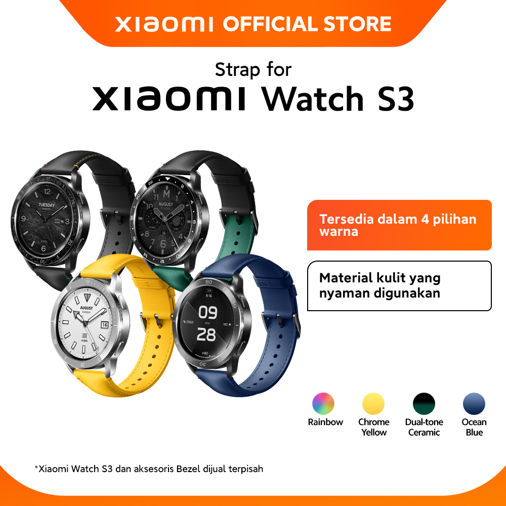 Xiaomi Watch Strap | untuk Xiaomi Watch 2, Watch 2 Pro dan Watch S3 [ Official Store ]