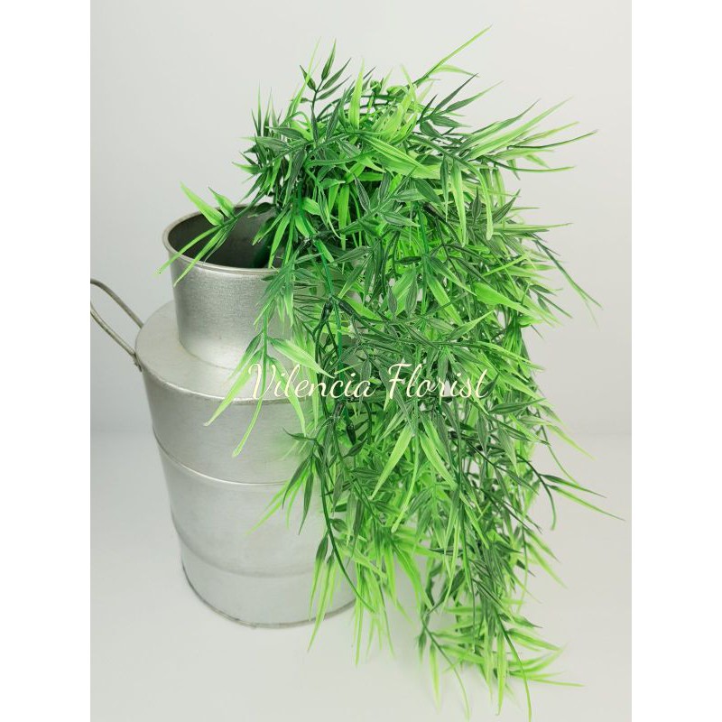 Jual DAUN RAMBAT JUNTAI BAMBU PALSU PLASTIK ARTIFICIAL IMITASI DEKORASI