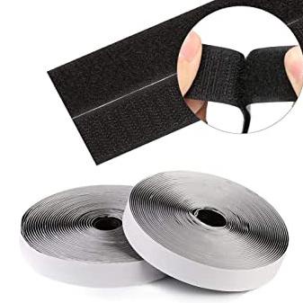 

25meter Self Adhesive Velcro perekat dengan Lem kasar Halus 3cm 30mm