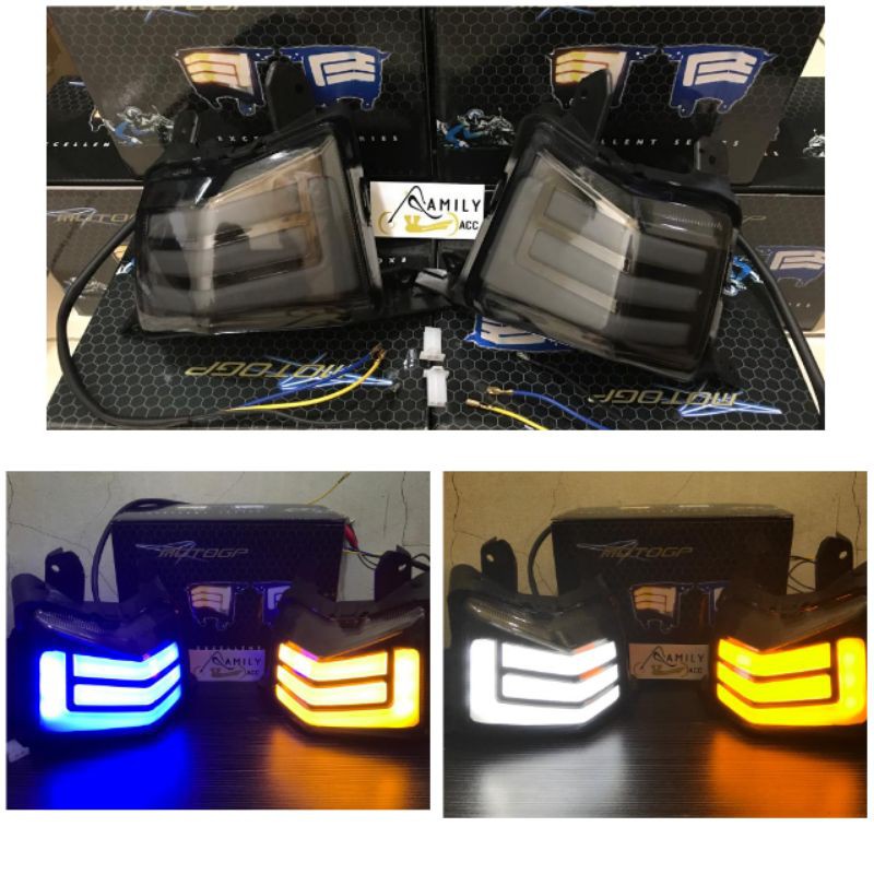 LAMPU SEN SEIN LED YAMAHA NMAX 155 OLD MODEL L MOTOGP / SEIN ASSY DEPAN YAMAHA NMAX OLD MOTOGP