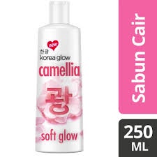 Korea Glow Camellia Body Wash 250 mL Botol / Sabun Mandi / Sabun Cair