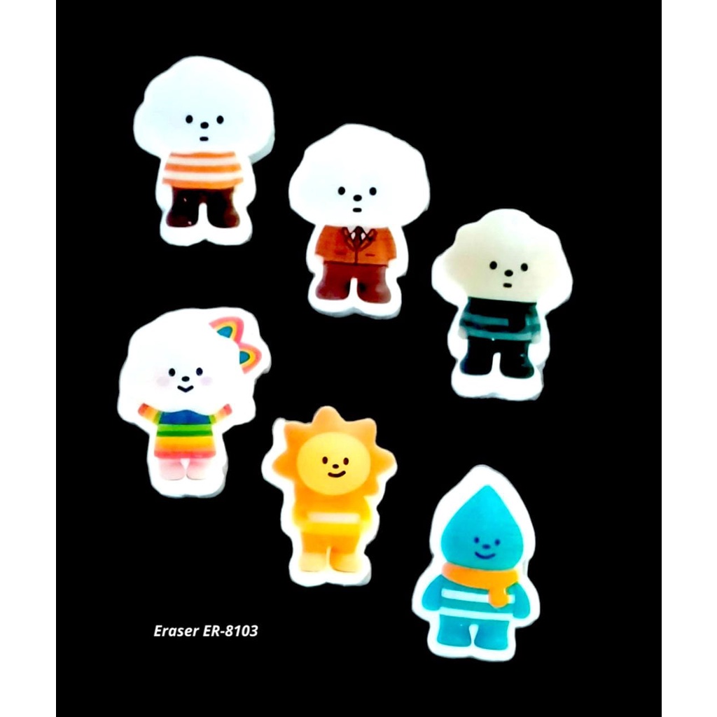 

PENGHAPUS PENSIL BENTUK LUCU BT-21 PENCIL ERASER PENGHAPUS STIP