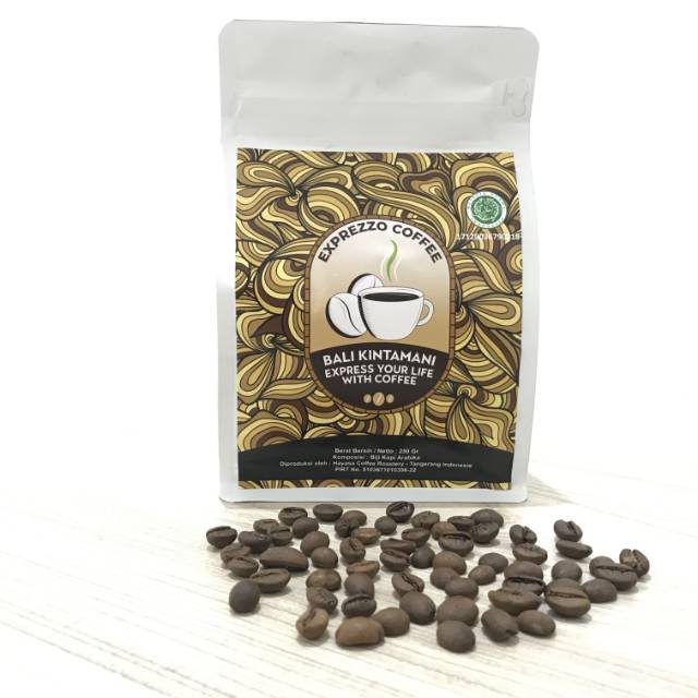 

Kopi Bali Kintamani Arabica Exprezzo Coffe 250gr