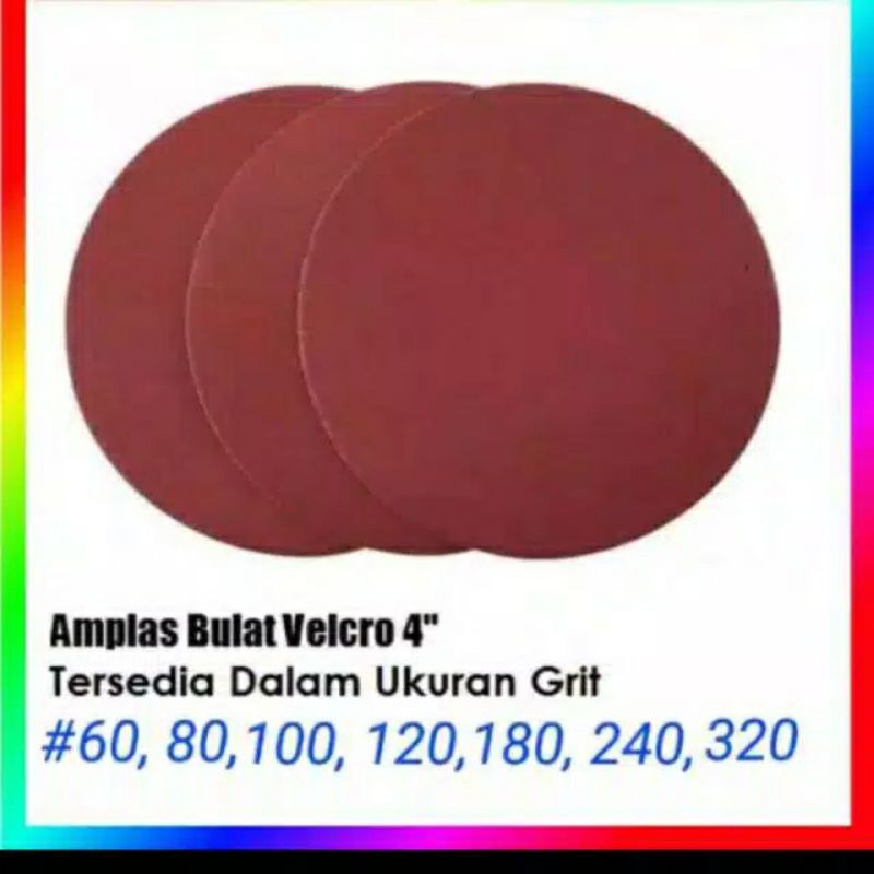 

Kertas Pasir Tempel 4" (harga 10Pcs)