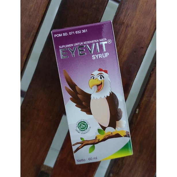 Vitamin Mata EYEVIT Sirup / Nutrisi bagi mata / Meningkatkan Fungsi Penglihatan