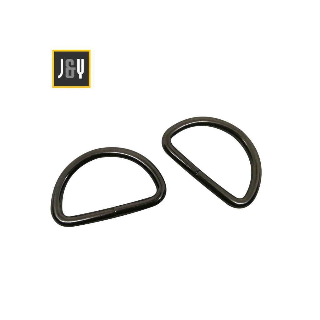 RING D TAS 3.8 CM TEBAL BLACK NIKEL RDT38BN