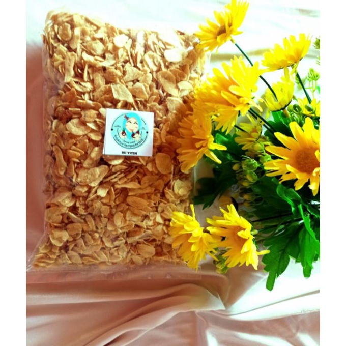 

BAWANG PUTIH GORENG PREMIUM 500 GR ASLI TANPA TEPUNG