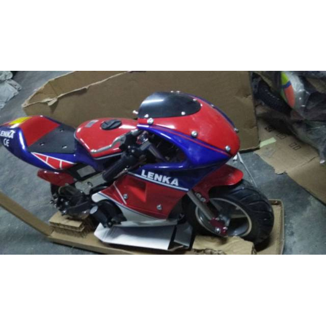 Promo murah      Motor mini gp  lenka std 50cc