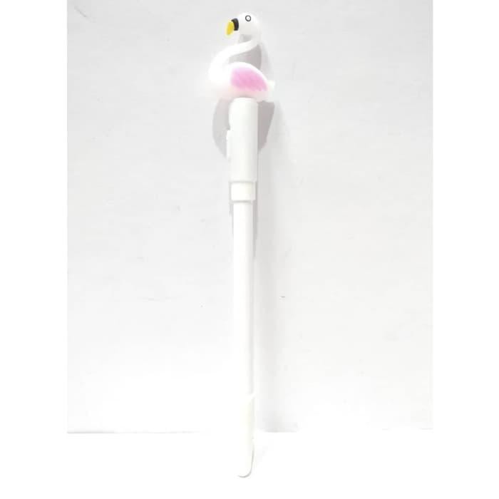 

Unik Pulpen Bolpen Lampu Kepala Flamingo Alat Tulis Gel Hitam 0.5 mm - Merah Muda Murah