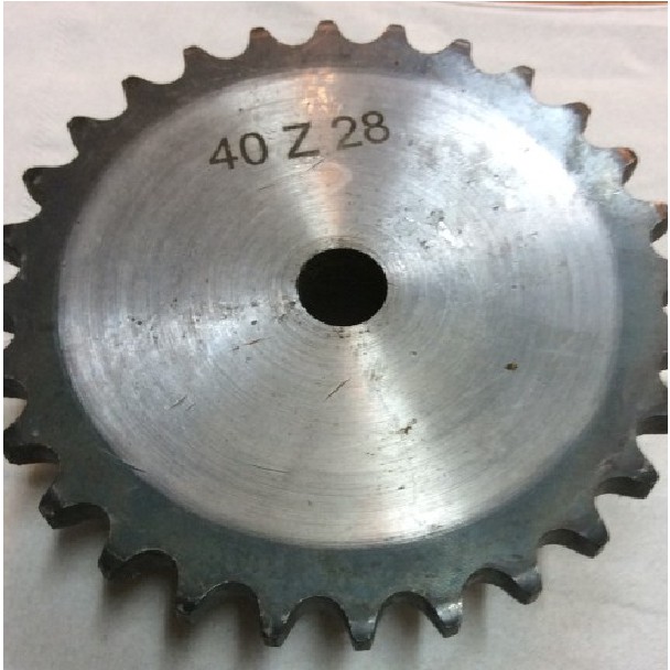 Gear / Gir Gigi / Sprocket Single RS40 RS 40 x 28T 28 T -1 - 1