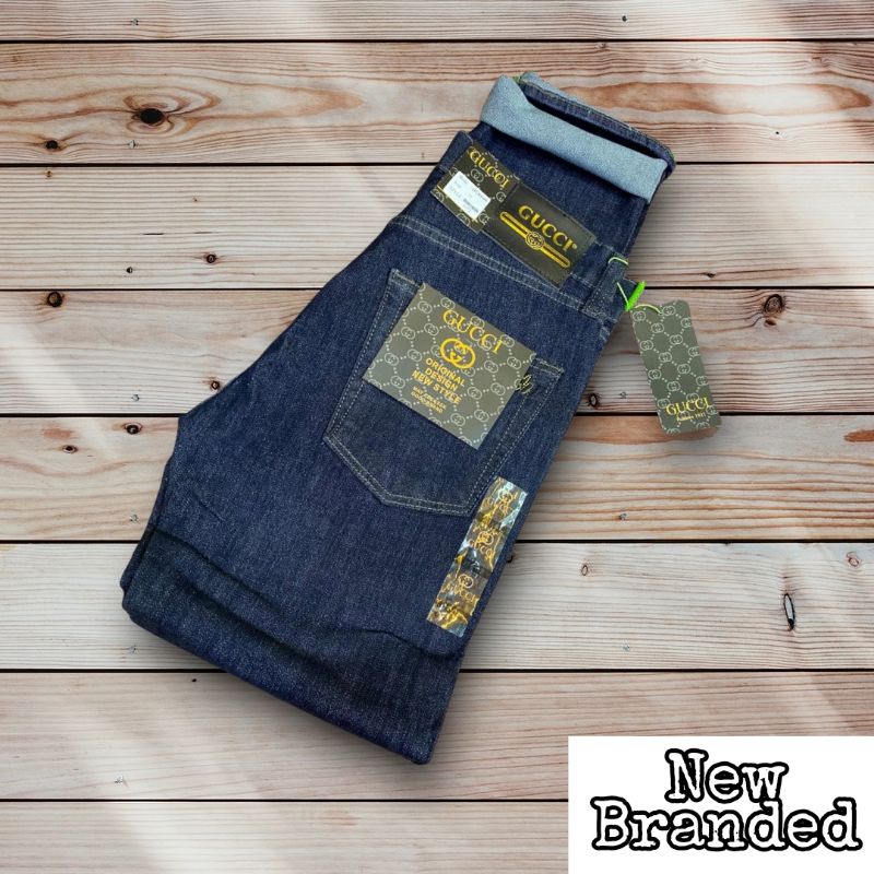 Celana Panjang Jeans Pria Slimfit / Celana jeans Cowok / Celana Gucci Pria Slimfit