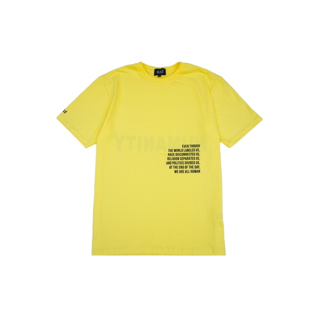 

Bae T-shirt Humanity Yellow