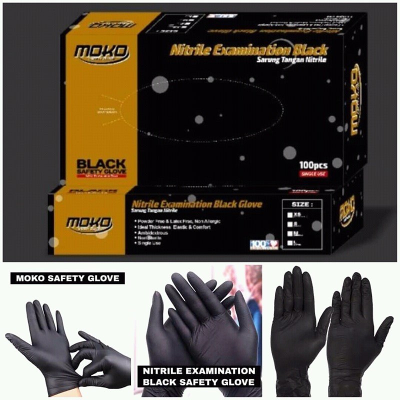 Black Nitrile / nitrile hitam