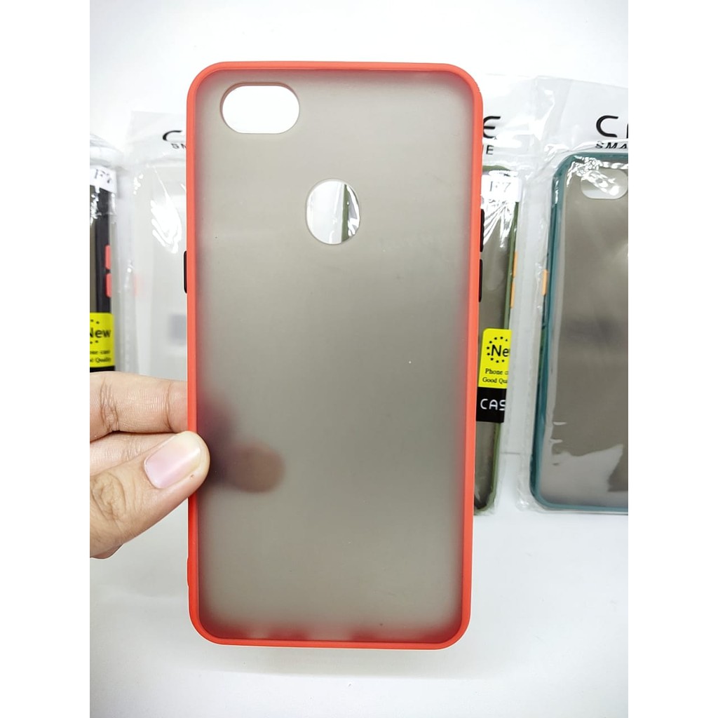 Bumper AERO CASE Oppo F7 6.23 NON PC inch Hardcase My Choice List Warna Matte