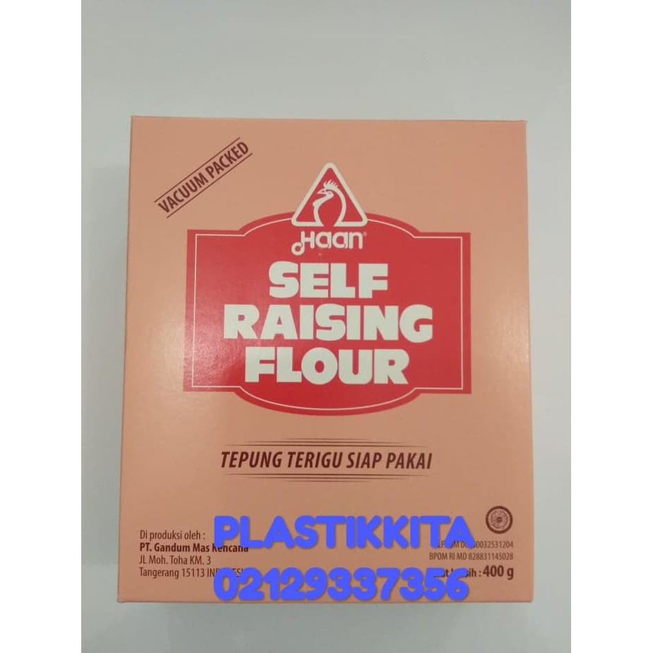 

tepung Self Rising Flour 24x400gram