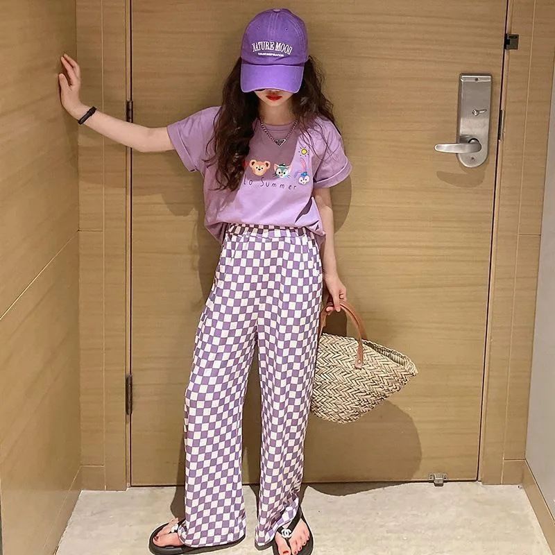 SETELAN TSUMTSUM STYLE / SETELAN ANAK TANGGUNG PREMIUM CELANA PLISKET VIRAL BKK