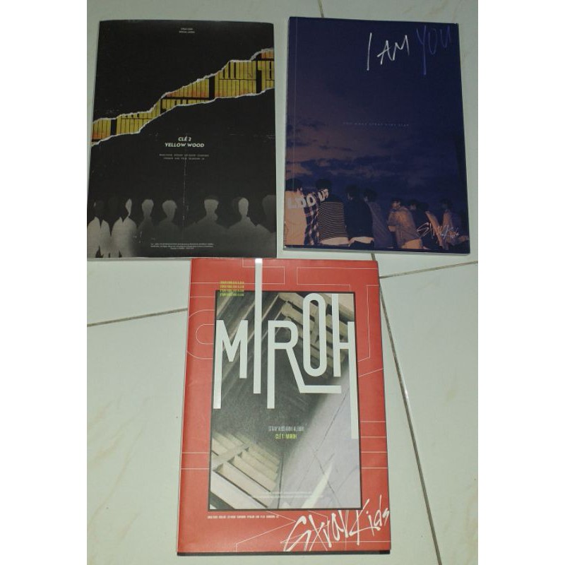 album only stray kids miroh limited lee know|yellow wood lim ayen|i am you hyunjin