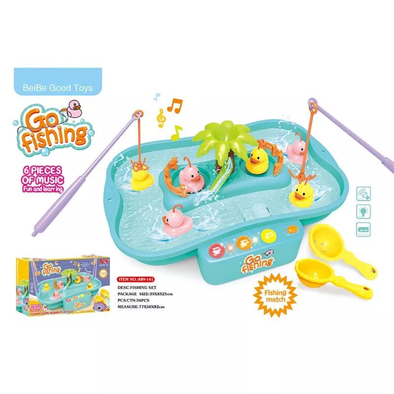 Mainan Pancing Murah Anak Edukasi Electronic Fishing Toys Go FU 1116