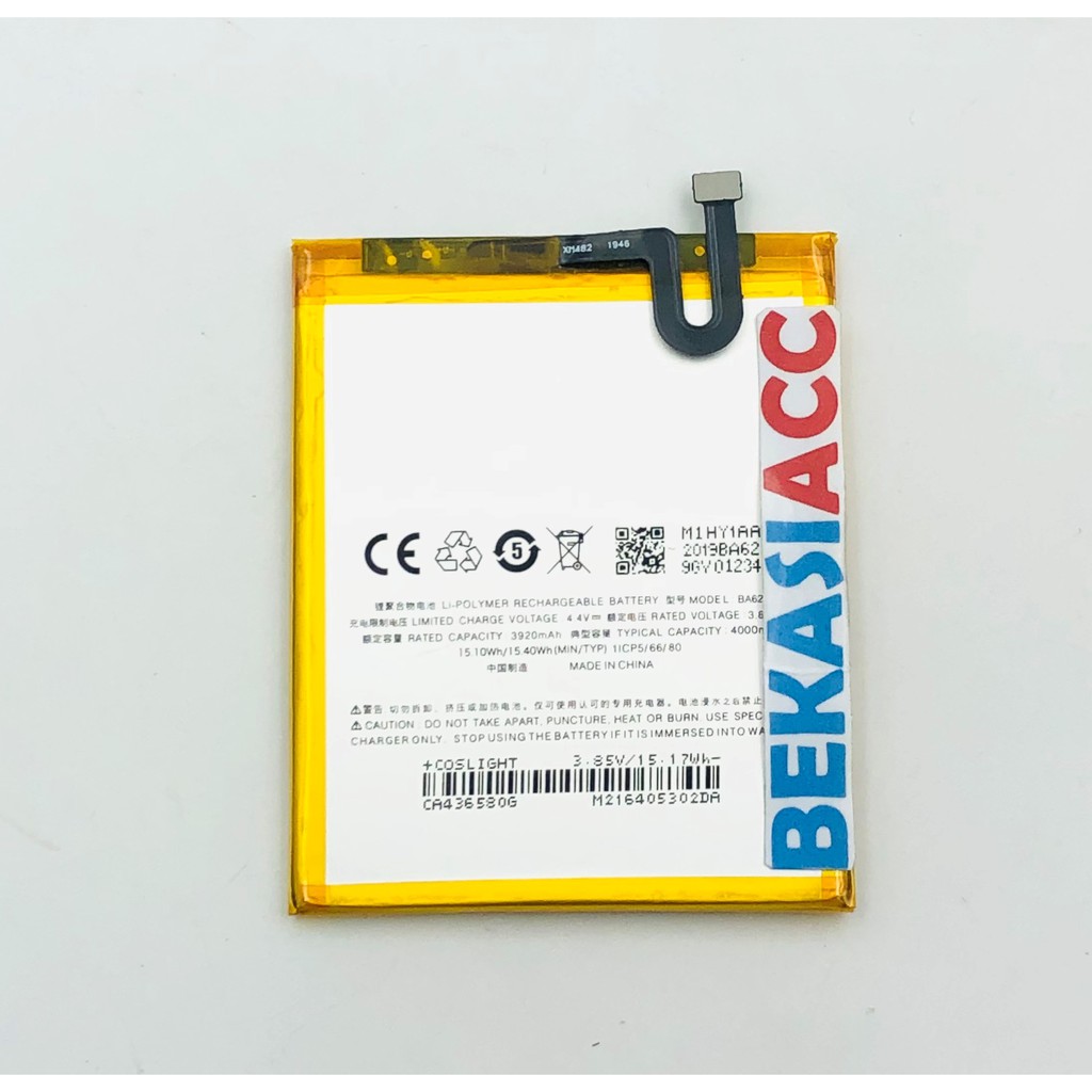 BATERAI MEIZU M5 NOTE / BATERA MEIZU M5 NOTE / BATRE MEIZU BA621 ORI